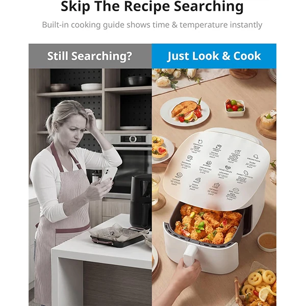 2.1QT Compact Digital Air Fryer 7