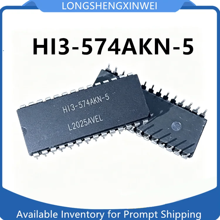 1PCS New Original HI3-574AKN-5 DIP28 Pin Direct Insertion Integrated Circuit Microcontroller Chip in Stock
