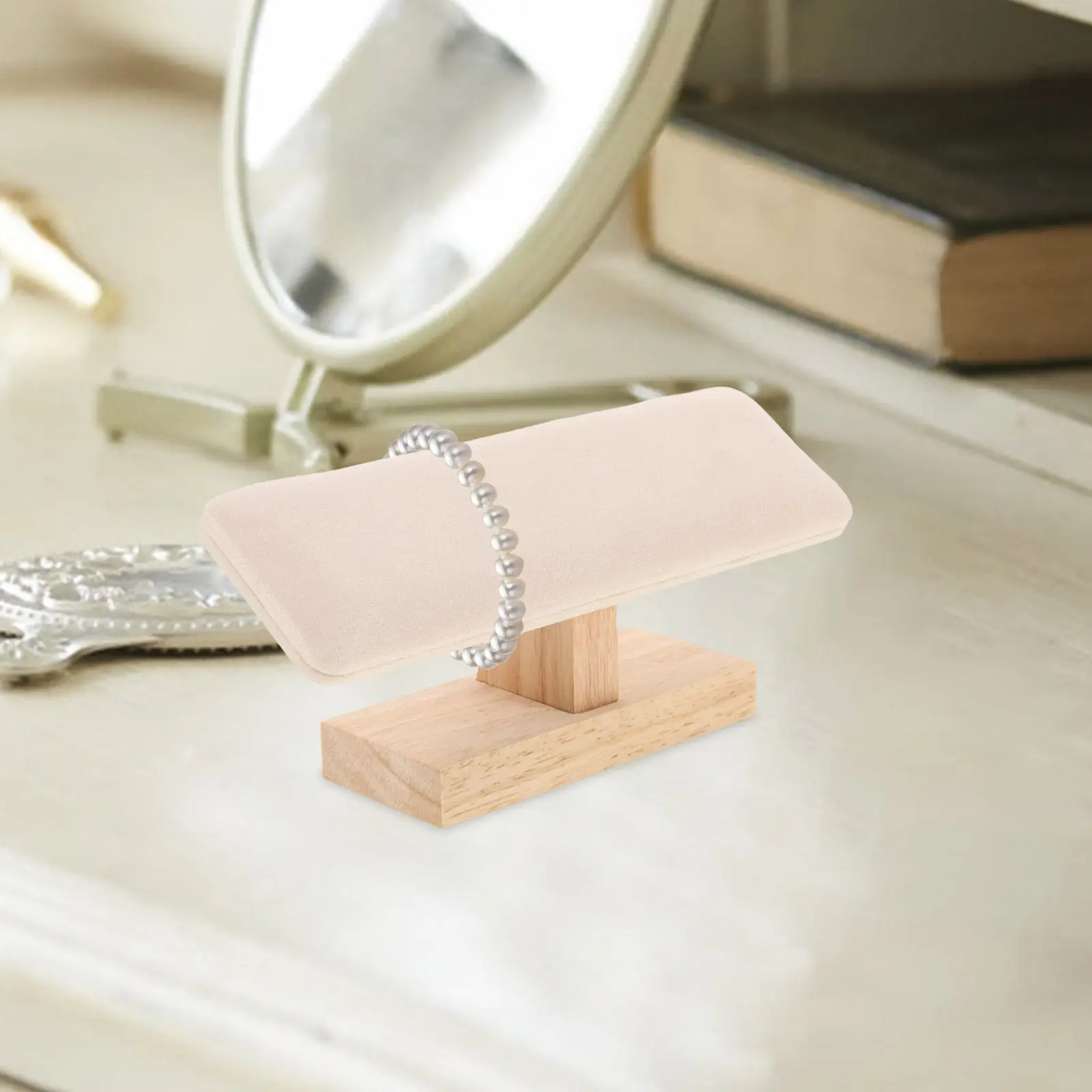 

Подставка для хранения украшений: компактный, прочный настольный органайзер для браслетов, часов, ожерелий, повязок на голову и резинок для волос