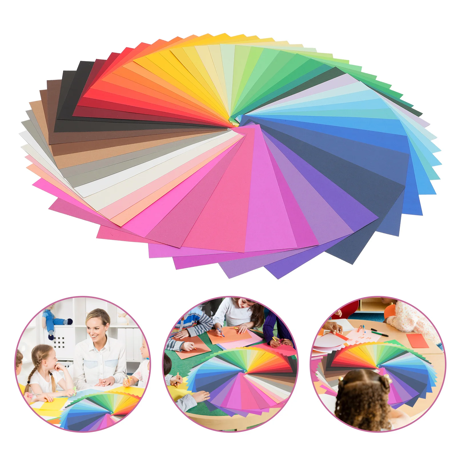 

Decorative Folding Papers Diy Craft Sheets Colored Art Paper For Origami Blank Cardstock Creative Drawing Projects