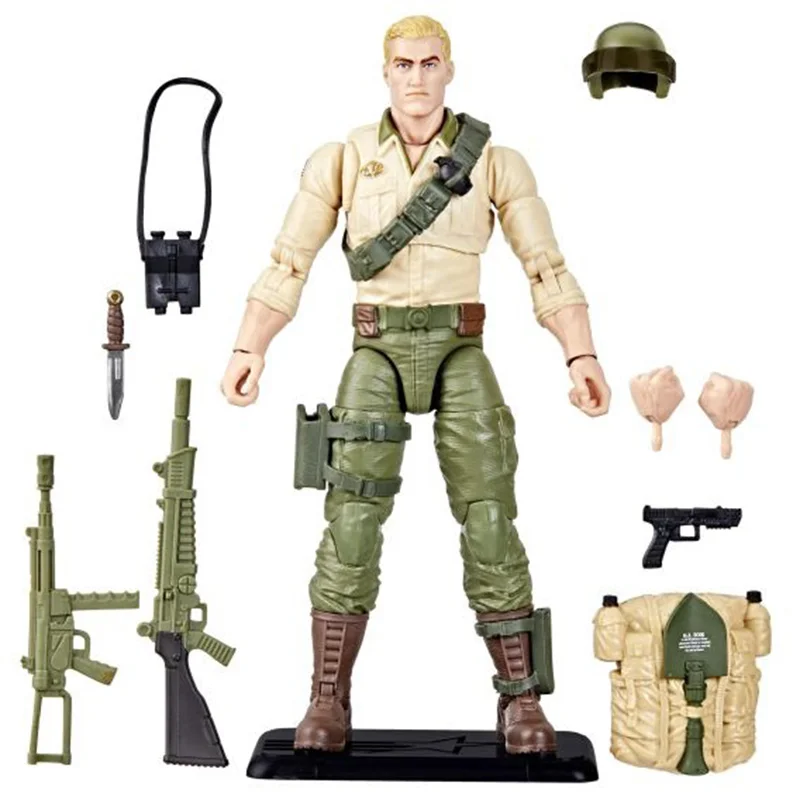 In stock Hasbro Classified Series G.i.joe Duke Retro Cardback 16Cm  Action Figure