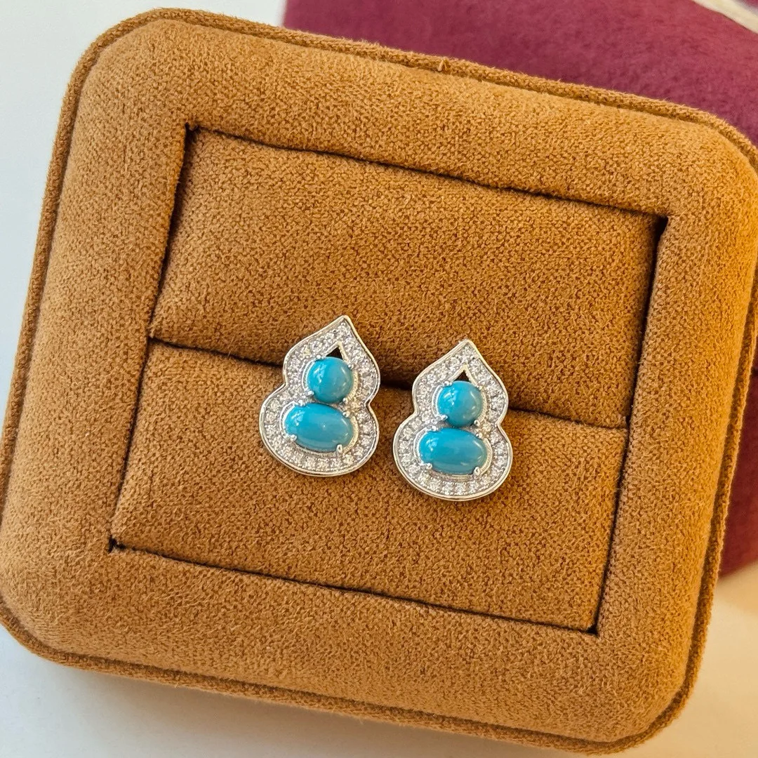 

Серьги-гвоздики из 100% стерлингового серебра 925 пробы с цирконием AAA в форме тыквы для женщин, ювелирные украшения