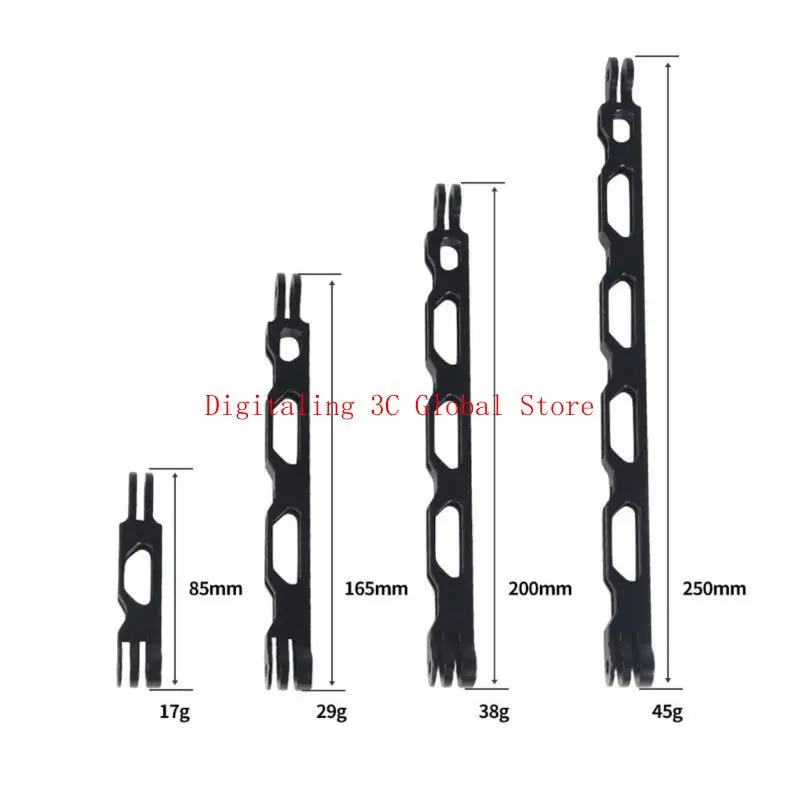خوذات ذراع التمديد الألومنيوم في 13/12/11/10/9/8/7/6/5 أسود #6