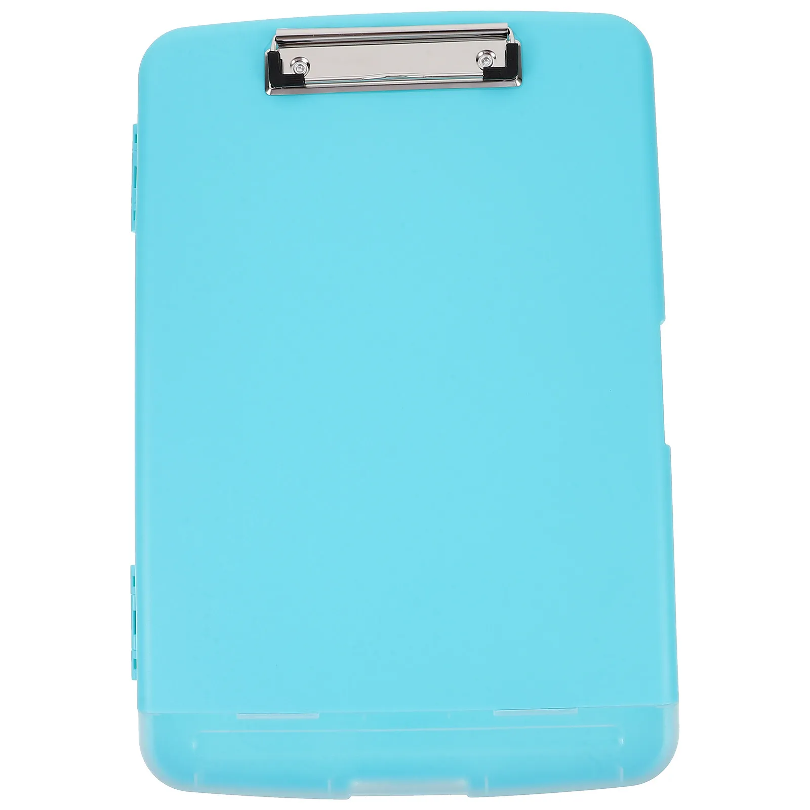 File Holder Plastic Document Box Folding Clipboard Multifunctional Paper Storage Organizer Office Stationery Container Document