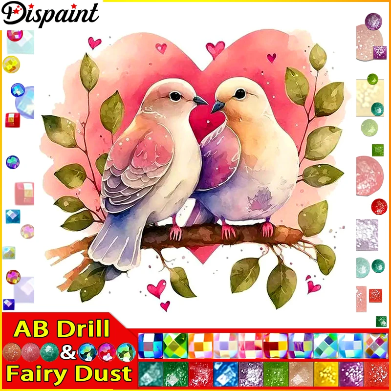 Dispaint Fairy Dust AB Diamond Painting Full Square/Round Drill 5D DIY 