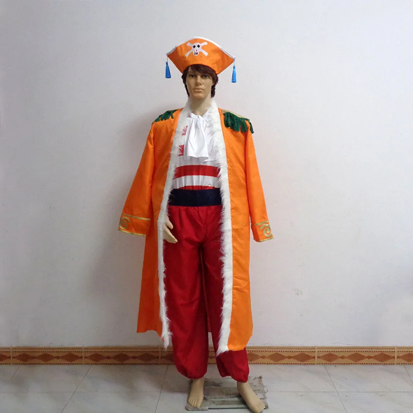 

Captain Buggy Cos Christmas Party Halloween Uniform Outfit Cosplay Costume Customize Any Size