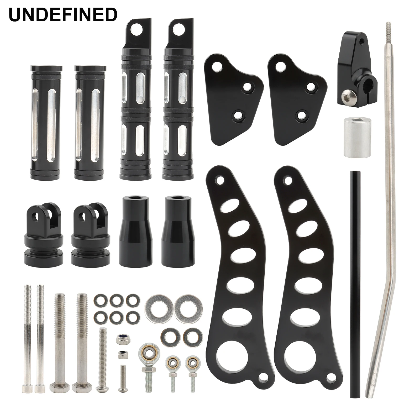 Forward Controls Foot Pegs Kit For Harley Dyna Street Bob FXDB 2006-2017 Low Rider FXDL 2000-2012 Super Glide FXD 2000-2015