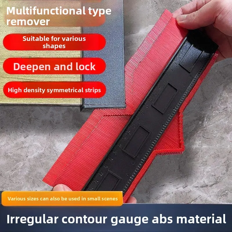Universal mold picker profiling gauge taking arc ruler woodworking stone irregular shape profile measuring tool