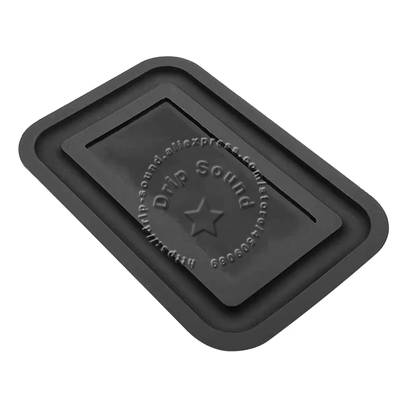 Speaker Passive Radiator Auxiliary Bass Woofer Rubber Vibration Plate Vibrating Diaphragm 90x60mm/3.54\