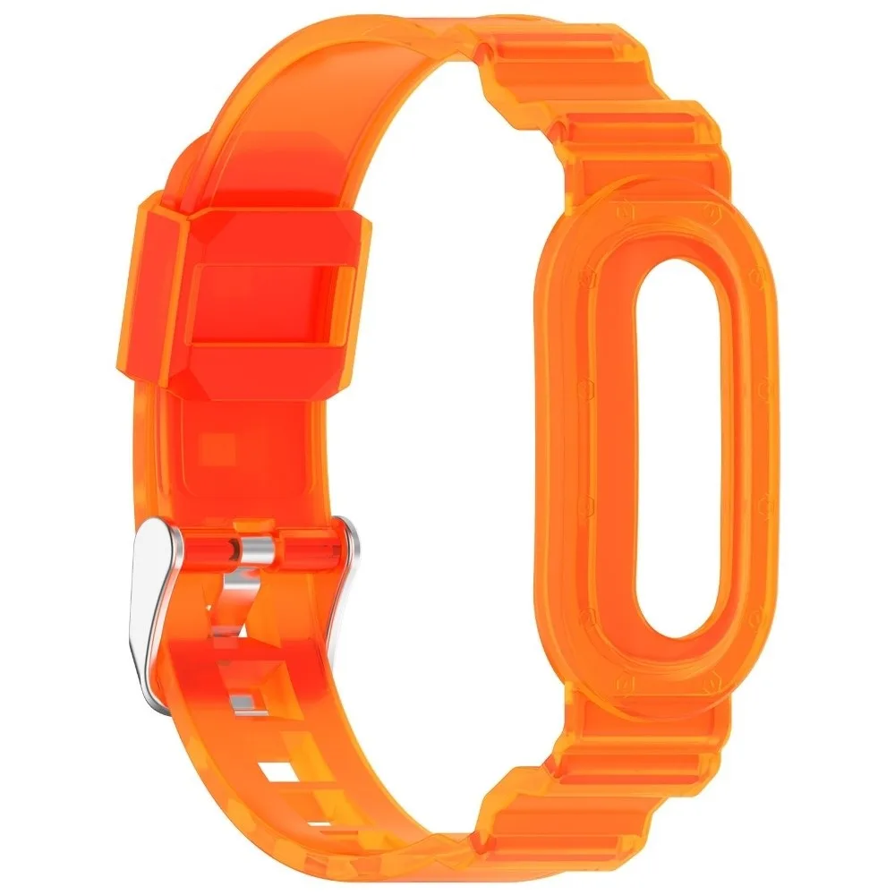 Replacement TPU Loop Watchband Strap Adjustable Breathable Wristband Transparent Bracelet for Google Fitbit Air