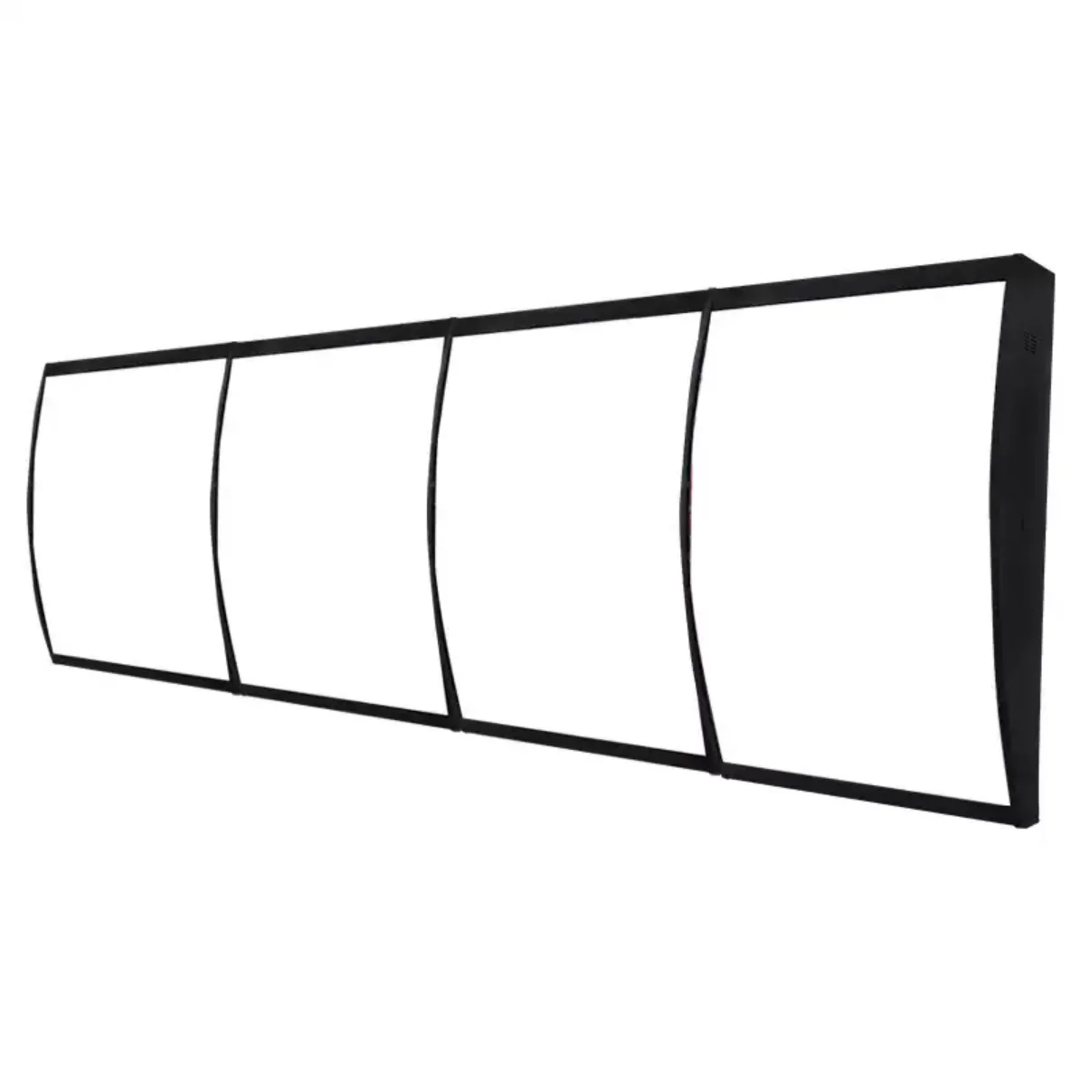 LED Lightbox Backlit Menu Display System for Restaurant Take Away Wall Mounted (4 Graphics/Column)