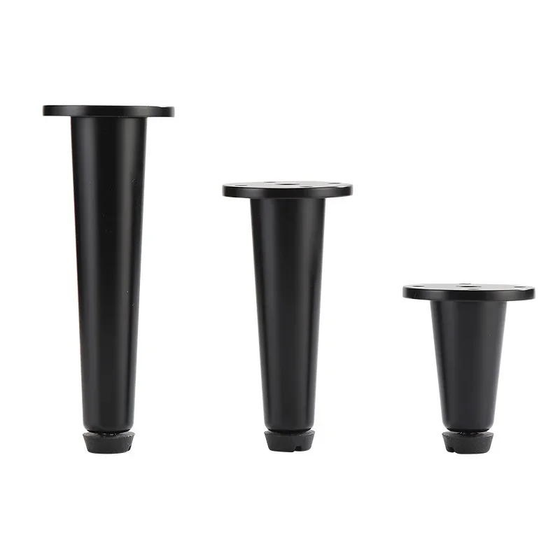 yesHeight 3.97''-12.04'' Brass Sofa Table Feet Cover Adjustable Chair Cup Protector Bronze Bottom Tapered Foot Cover Furniture F