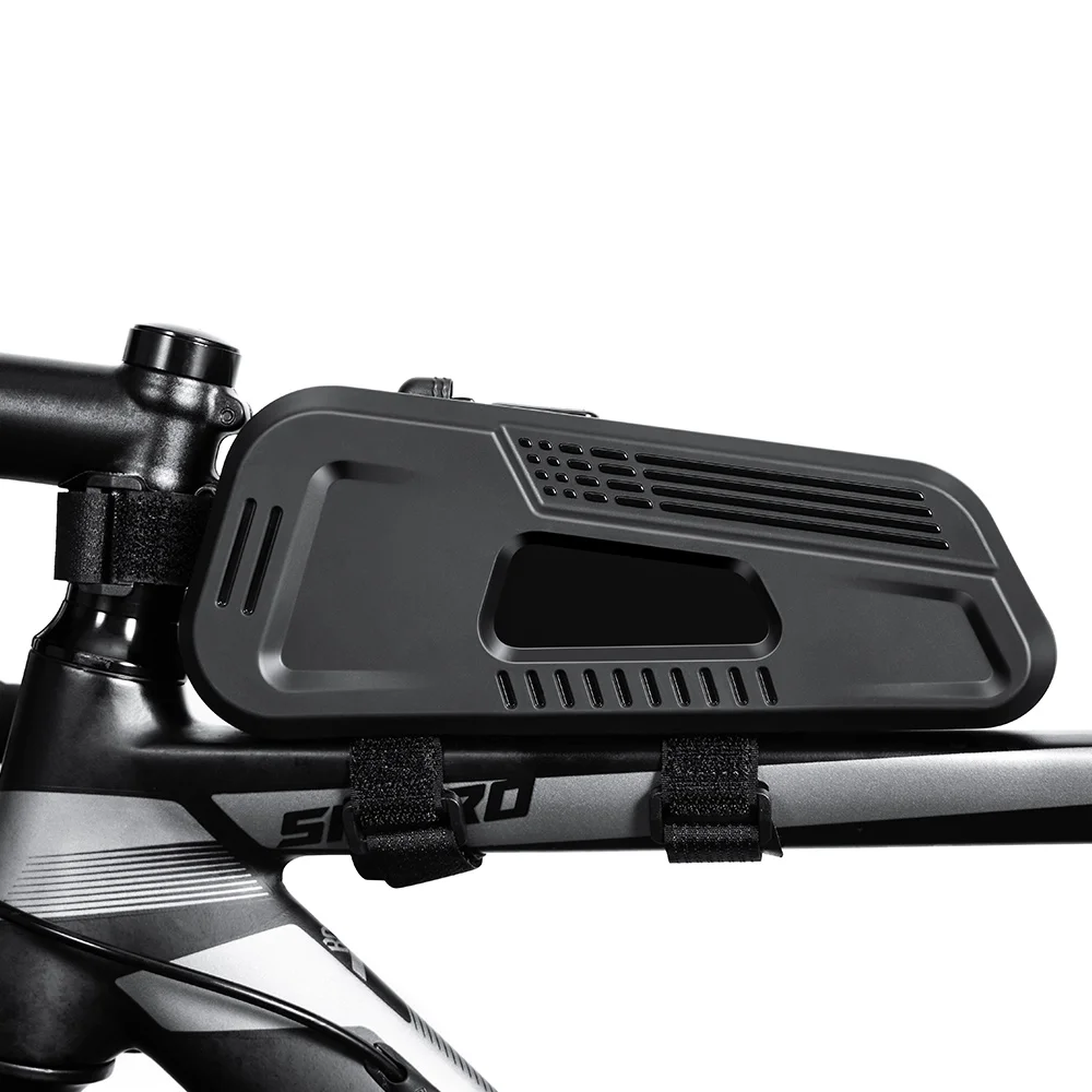 AliExpress NEWBOLER Bicycle Bag Rainproof Cycling Top Front Tube Frame Bag Large Capacity MTB Road Bicycle Pannier Black Bike Accessories