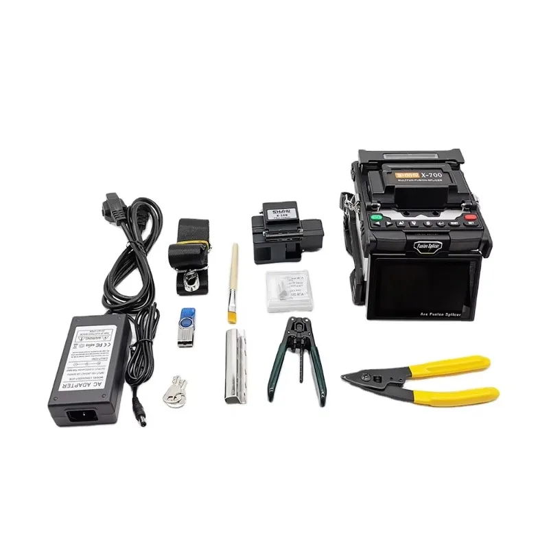 X-700 Handheld Fusion Splicer Fiber Splicing Machine for FTTH Application