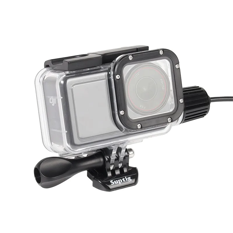 DJI Camera Accessories Chargering Waterproof Case/Portect Frame Motocycle Charger Shell Housing /Box/USB Cable for Action 3/4/5 view 4