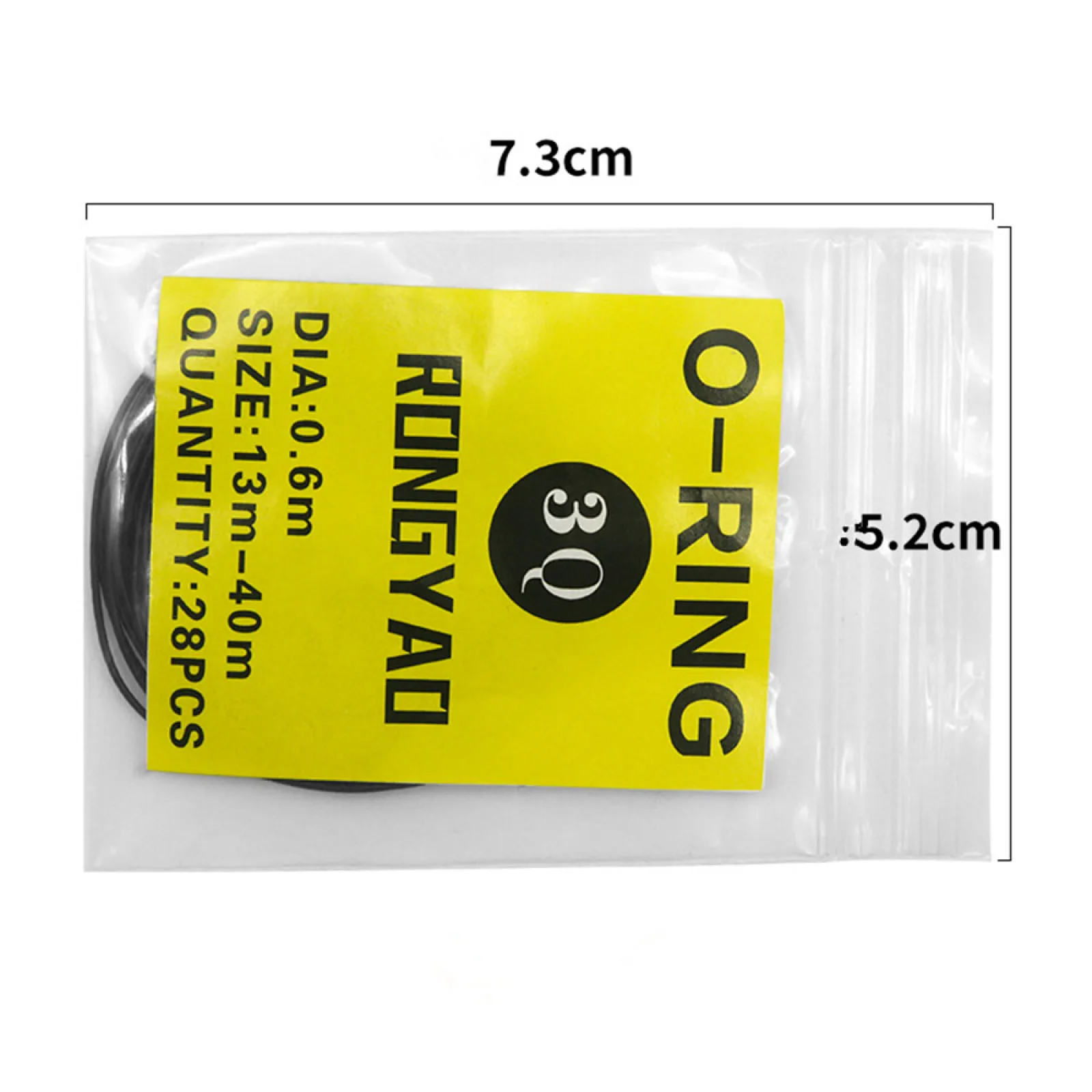 1 Pack 0.5/0.6/0.7/0.8mm Watch O-shaped Ring Rubber Watch Back Cover Gaskets Watch Repair Tool For Watchmaker Watch Accessories
