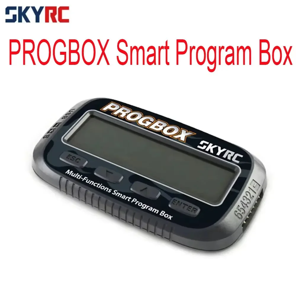 SKYRC PROGBOX Six-in-one Smart Program Box - ESC Setting/Servo Tester/Motor KV/RPM Tester/Lipo Battery Monitor for RC Model Acce