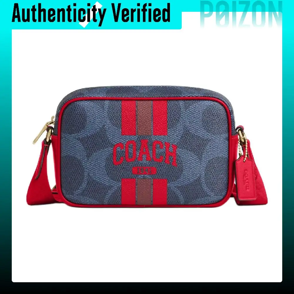COACH JamieSignature Coated Canvas Camera Bag, Shoulder Bag Small Women's Multicolor CBM36-IMY3L