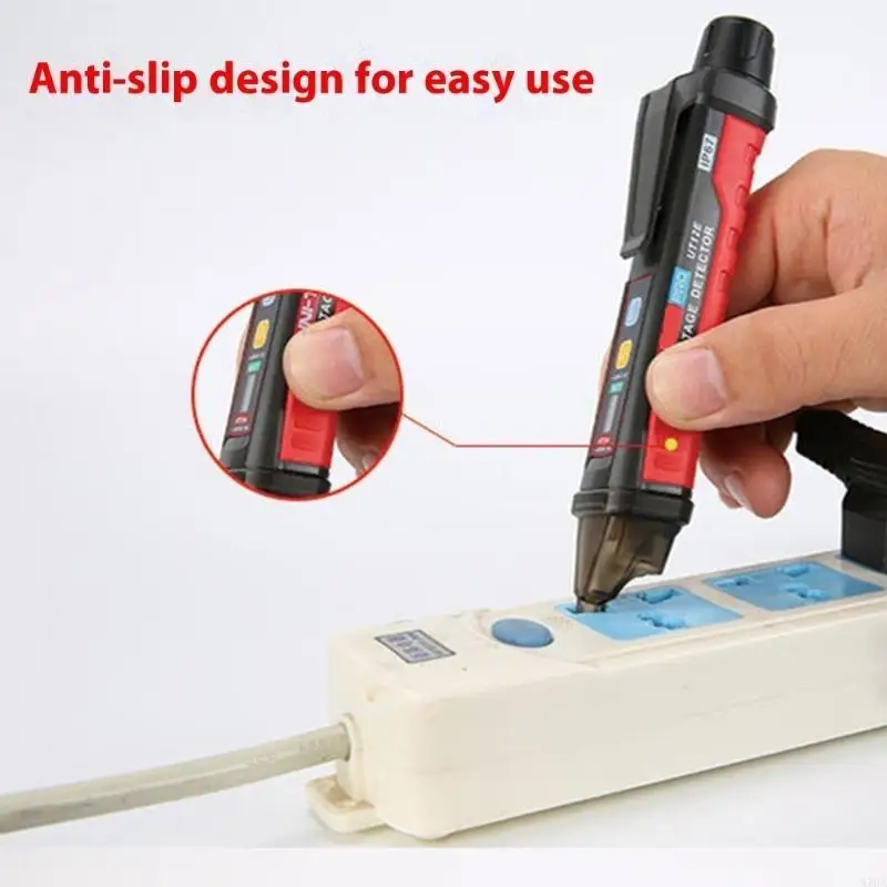 Voltages Tester Pen Live/Neutral Identification Breakpoints Detection Tool Double Functionality Plastic Construction 87HA