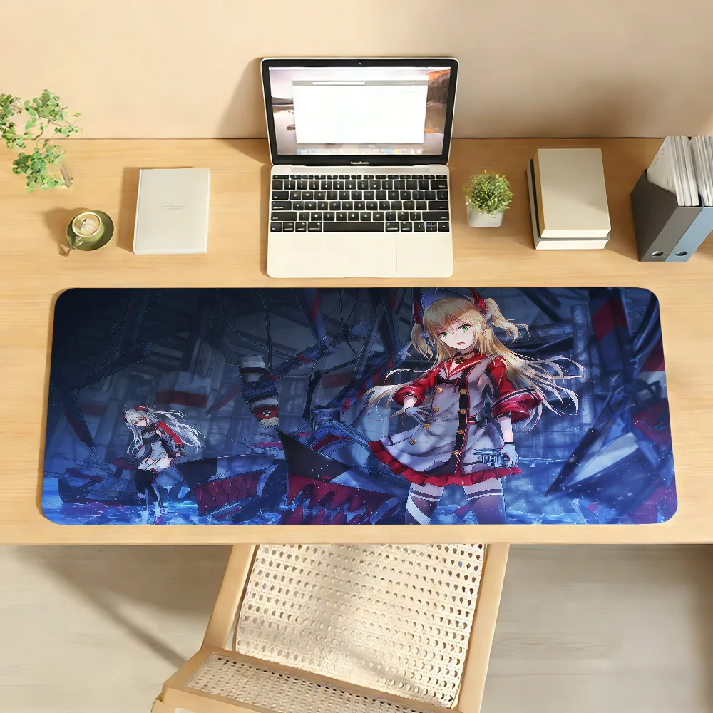 A-Azur L-Lane Prinz Eugen MousePad Non-slip Locking Edge PC Laptop Accessories Rubber Office Keyboard Large Game XXL DeskMat
