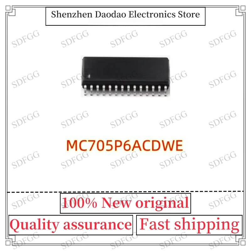 MC705P6ACDWE MC68HC705P6ACDWE SOP-28 Microcontroller Chip IC New Original