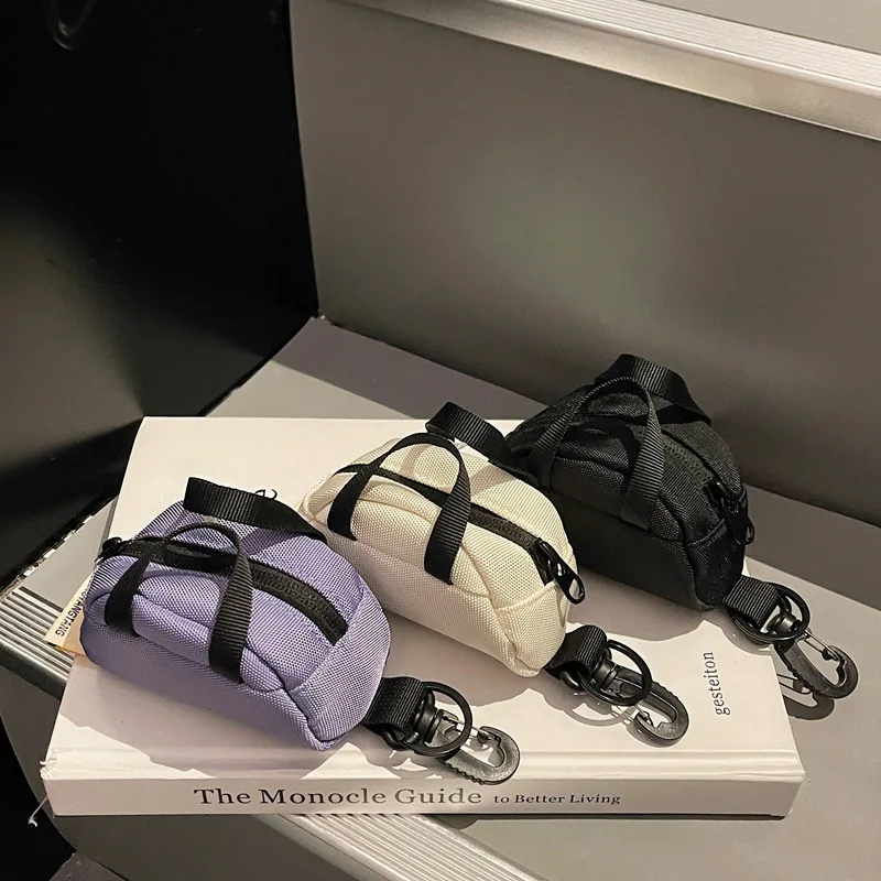 

Unisex Oxford Key Bag Coin Wallet Mini Portable Lightweight Schoolbag Pendant Multifunctional Coin Purse mini handbag Sports Bag