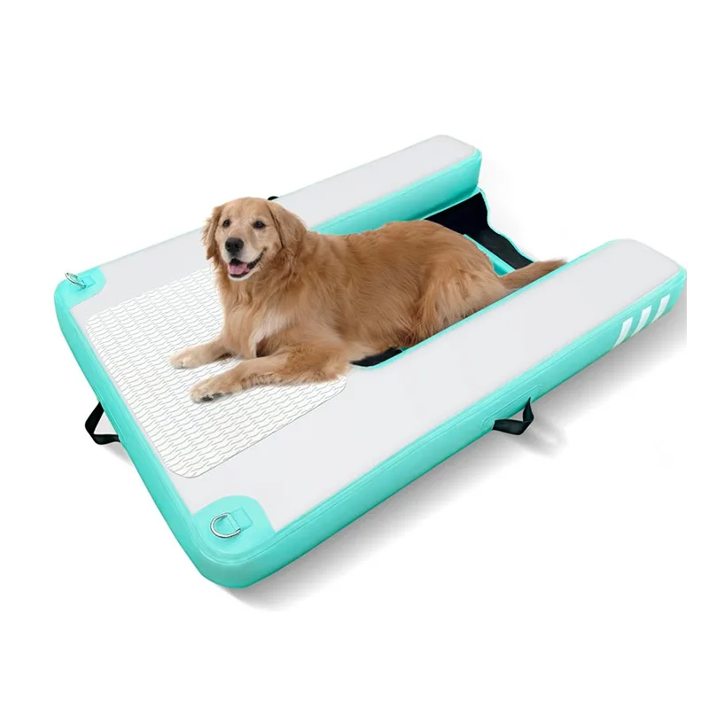 High Quality Pet Stairs Portable Dog Water Ramp Inflatable Large Dog Boat Ramp