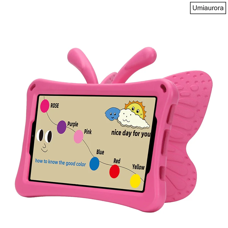 For Samsung Tab A7 Lite A8 A9 A11+ Plus SM-X230 X210 X130 X110 S5e S6 Lite 10.4 inch Kids Shockproof EVA Tablet Case Stand Funda