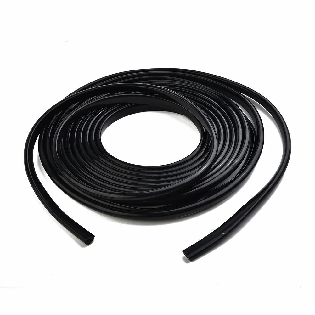 5M Black Rubber For Edge Protection Strip U-Shaped for Car Doors Boats Trailers Seats Horseboxes and Material For Edge Sealing