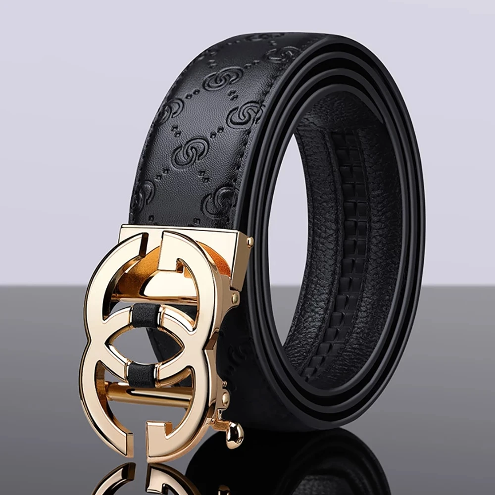 2024 Business Men belt Casual Fashion Luxury Designer Famous Brand Automatic Buckle Women belts Leather Belt for women Jeans