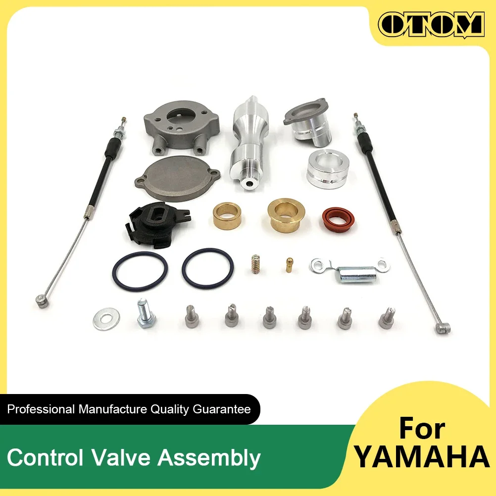 Otom-válvula de controle de motocicleta, cabo de reparação, válvula de escape, anel o, junção, reparo, para yamaha dt230, mt250, bicicleta