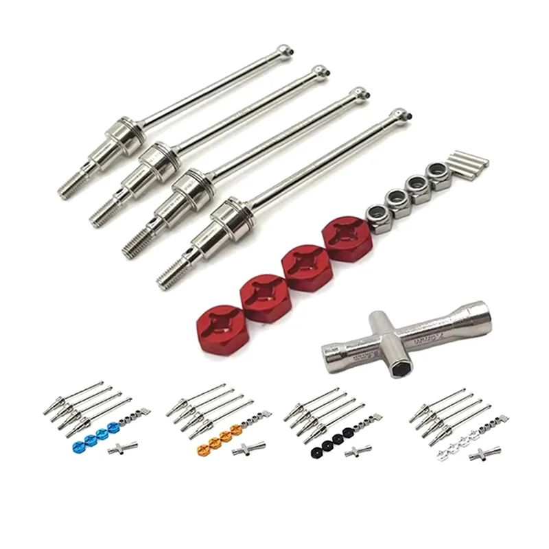 A45F-Per SCY 1/16 Q117 W130 W141 RC Spazzola Parti di Automobili di Controllo Remoto Aggiornamento Albero Motore Per Prestazioni Migliorate