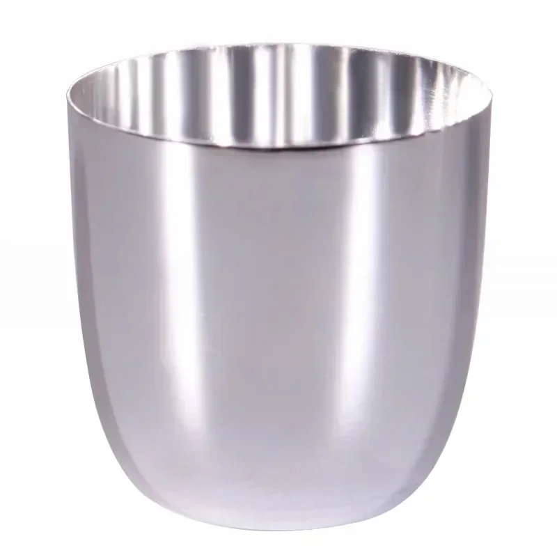 

accessorySilver crucible 30ml laboratory pure silver content 99.99% high temperature crucible 50ml sample container