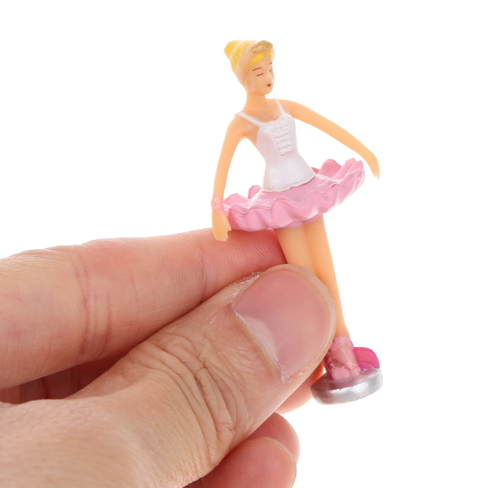 

2pcs 2 Count Ballet Dancer Figurine Statue Ballerina Musical Instrument Ornaments