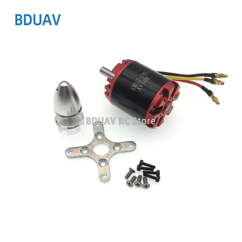 1pcs 5065 200KV 270KV 320KV 6-12S BLDC outrunner Brushless Motor Red sensored for electric sktaeboard balancing scooter thrust