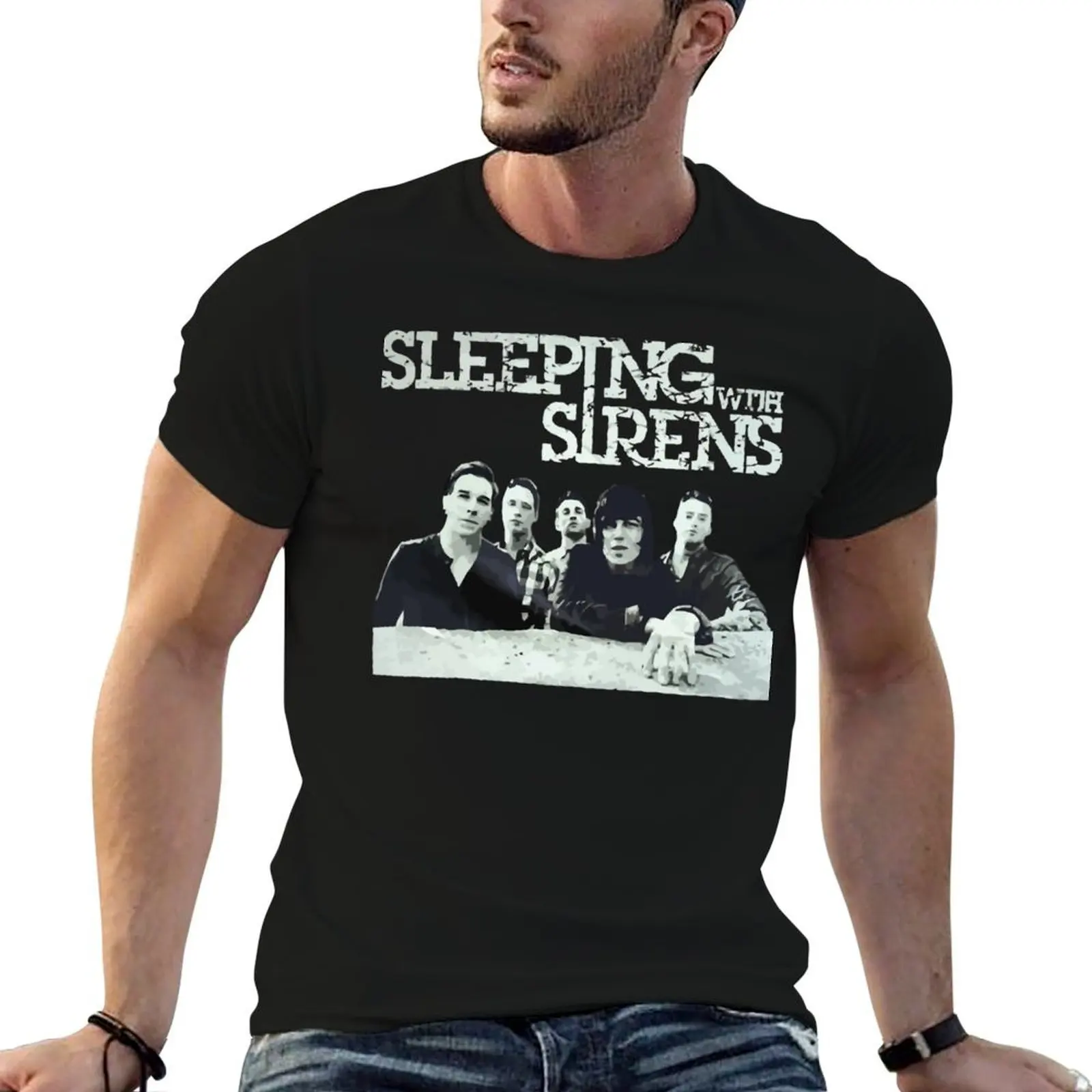 sleeping sirens T-Shirt Anti-Perspiration Workout Top