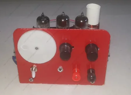 Regenerative DC Three-lamp Shortwave Tube Radio Kit DIY CW SSB Receiver Battery Powered