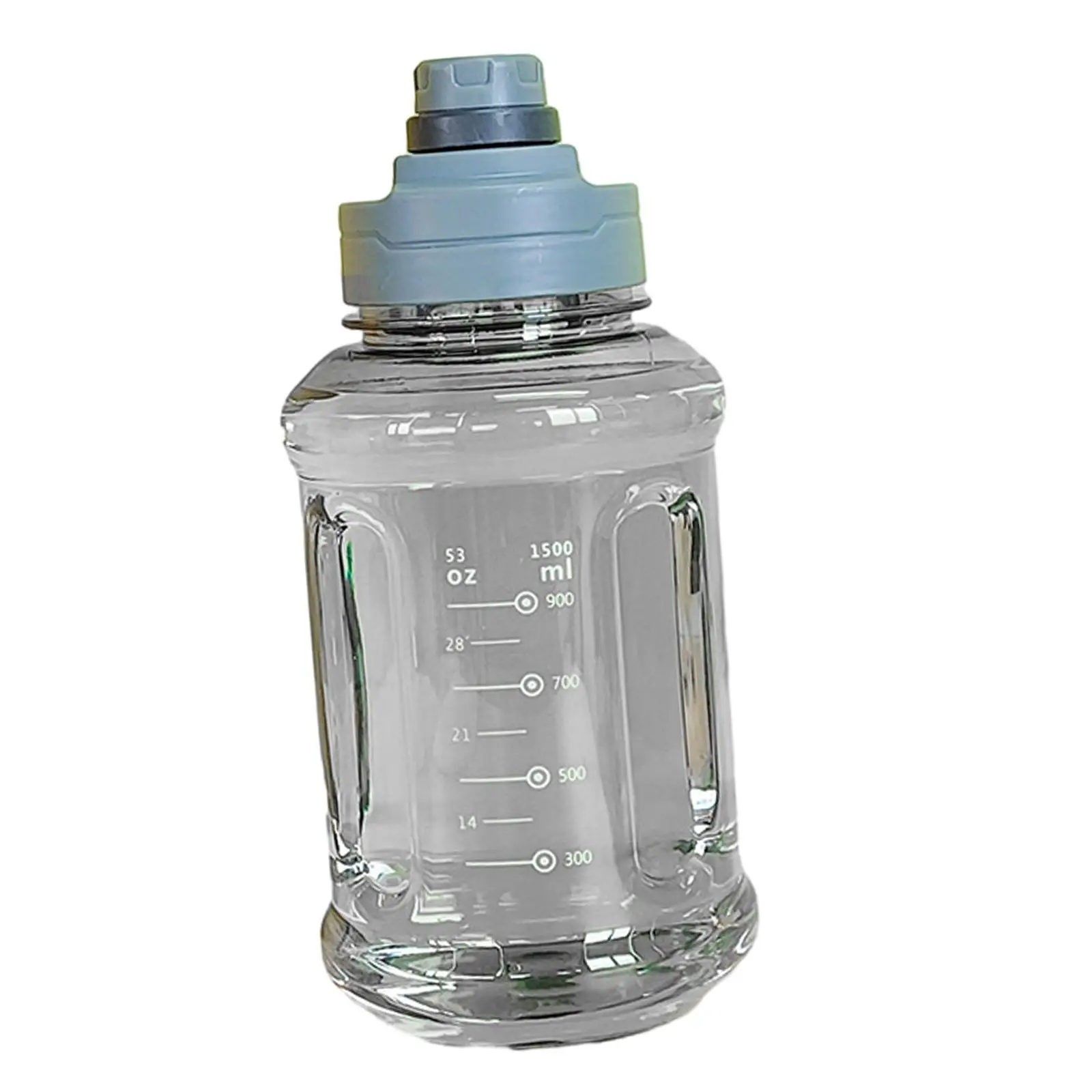 Bottiglia d'acqua grande da 1500 ml Accessori fitness Bottiglia da palestra facile da usare a tenuta stagna