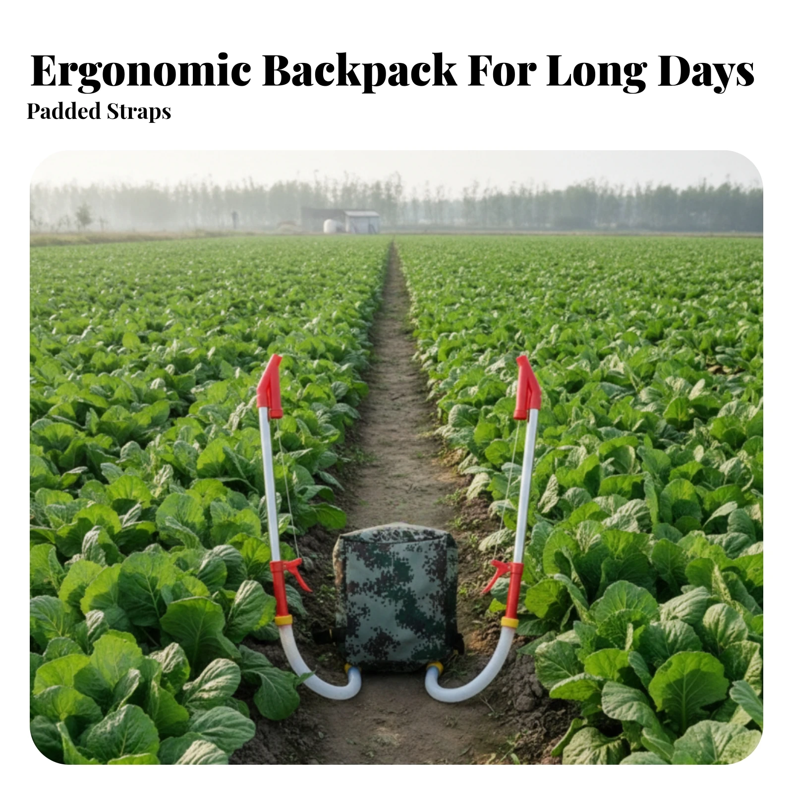 Fertilizer Applicator Lightweight Backpack Fertilizer Applicator Targeted Fertilizing Backpack Tool Labor-Saving Easy to Operate