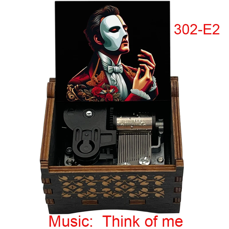 The Phantom Of The Opera Music Box Think of Me/All I Ask of You