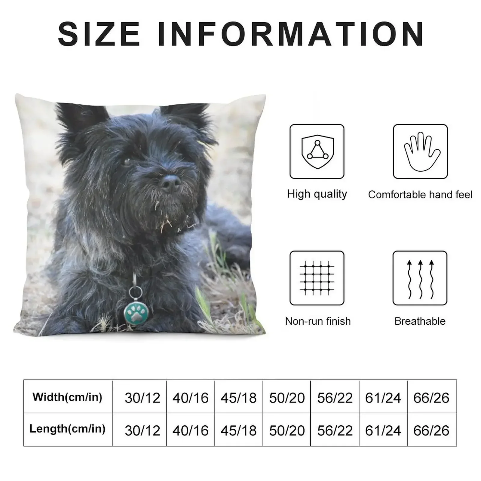 Cairn Terrier Throw Pillow Pillowcase Cushion Decorative Sofa Cushion Cushions Rectangular Cushion Cover pillow