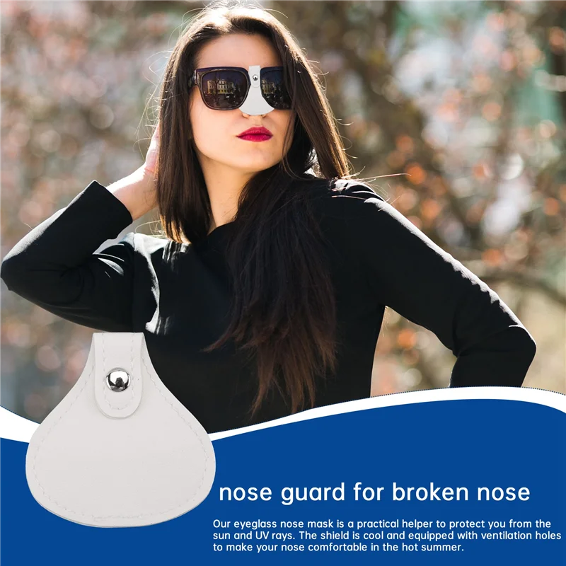 A01V-5Pcs Outdoor UV Cut Eye Patch Nose Sunscreen Nose Protector Sunscreen Face Protector Anti Sun For Skin Care