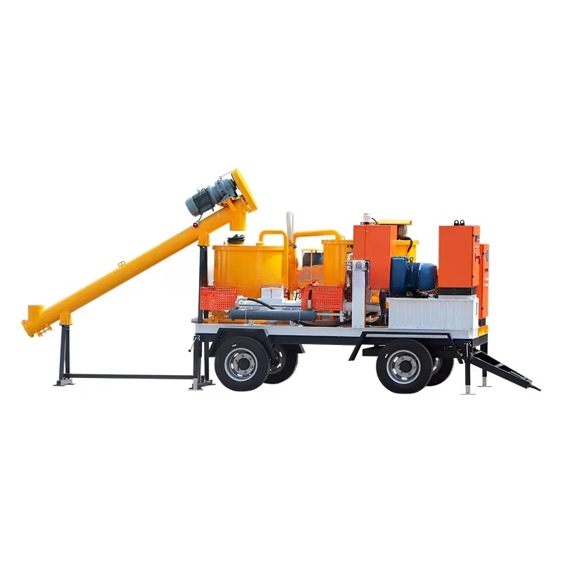 Estación de planta de lechada eléctrica completamente automática 95L/min 165 bar a la venta