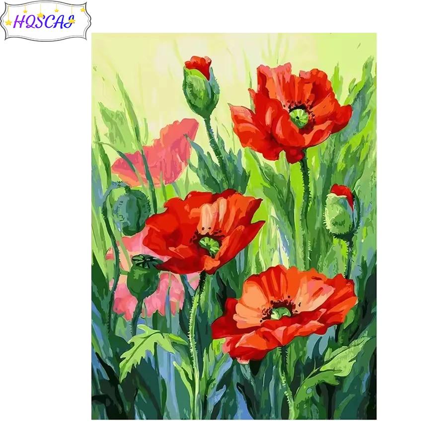 

5D DIY Diamond Painting Abstract art flower Diamond cross-stitch Full Square /round Home Decoration Embroidery Handcraft Art Kit
