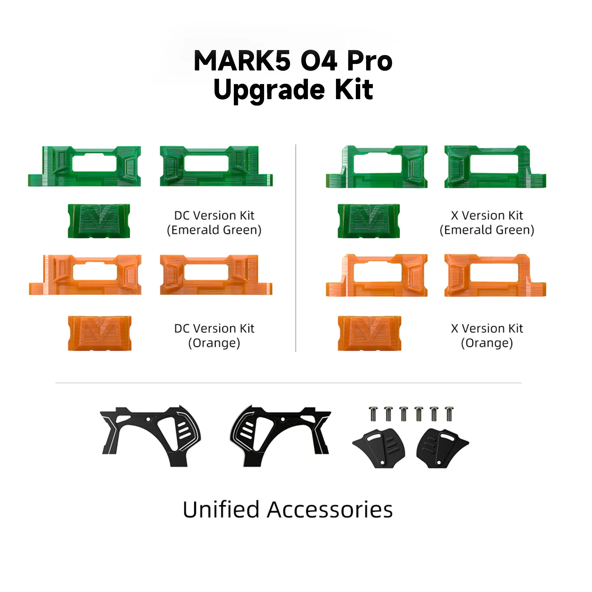 

GEPRC MARK5 D/X Frame O4 Pro Комплекты обновления Детали рамы