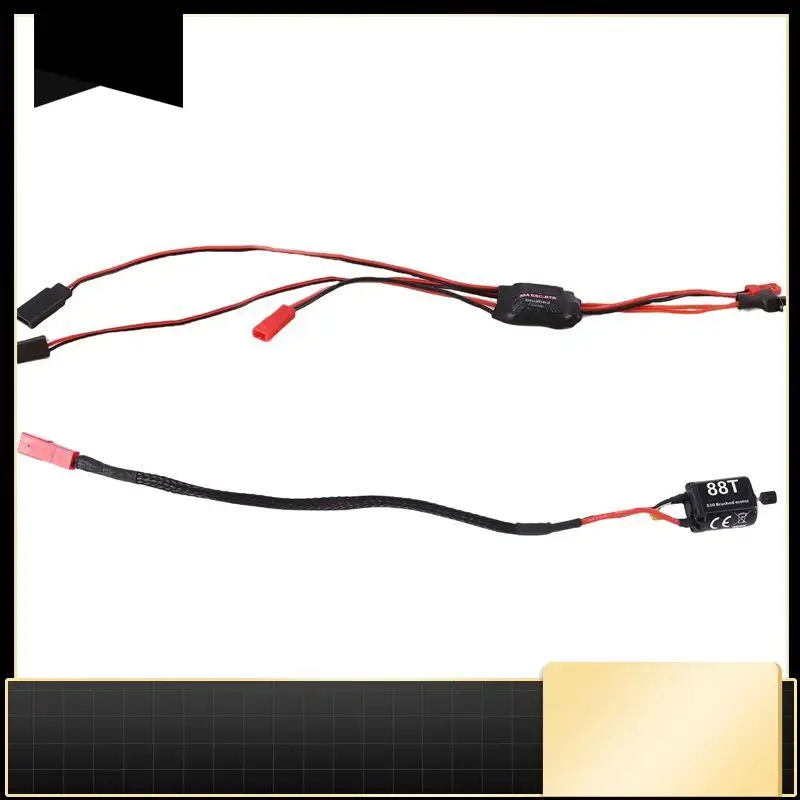 

N33R-RCXAZ 030 88T матовый двигатель и 30A ESC для 1/24 RC гусеничного автомобиля, осевой SCX24 AX24, обновленные детали, аксессуары