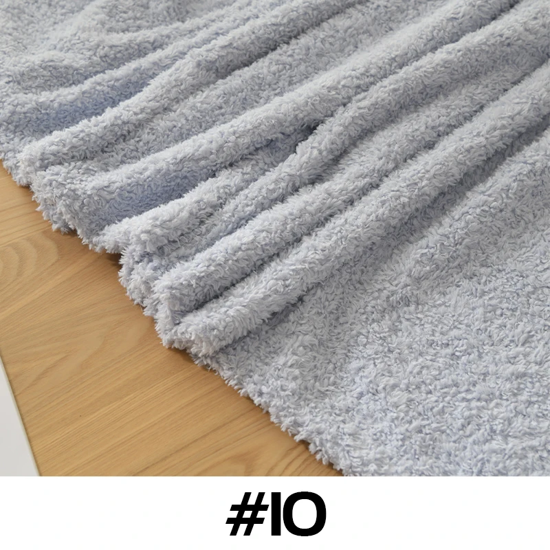 Tkanina imitująca futro jagnięce Gruba Ciepła Miękka Tekstura Pluszowego Misia 50x50cm Materiał DIY na Płaszcze Zabawki Koce Podszewka do Ubrań Szycie