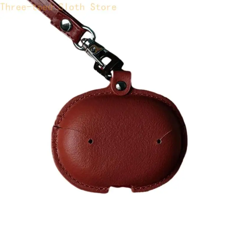 Kopfhörerabdeckung für FreeClip Protective Skin Ledertasche Wasserdichte Abdeckung E74A – Detail 2