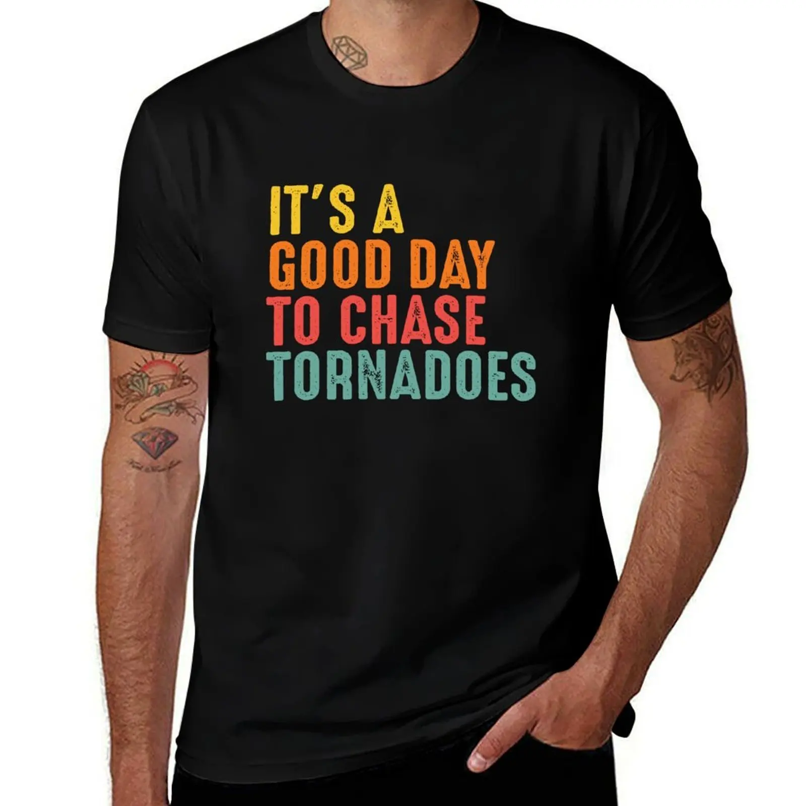 

It's a Good Day to Chase Tornadoes Storm Chaser T-Shirt boys whites graphic tee shirt cheap stuff mens big and tall t shirts