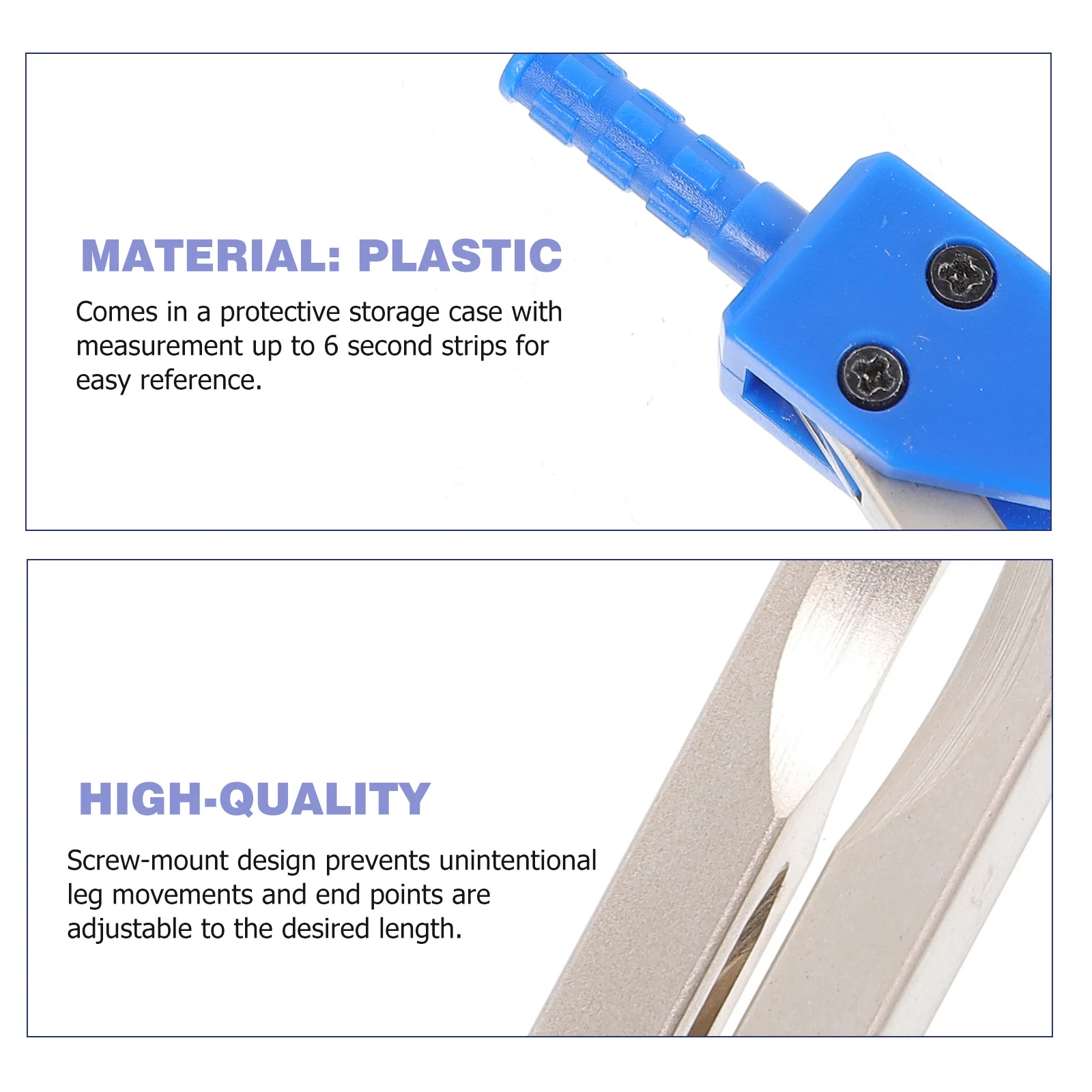 

Ecg Calipers Divider For Measuring Electrocardiogram Medical Measurement Tool Drafting Ekg Ruler With Protective Case